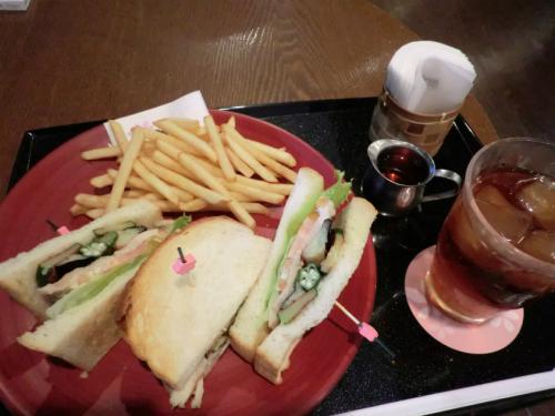 桜珈琲_チキンサンド