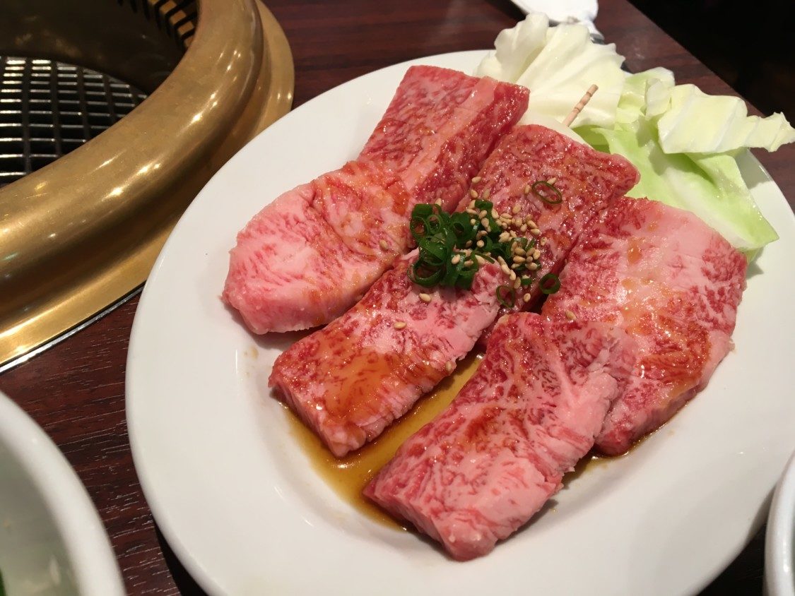 昌久園おおとりウイングス店のCランチ(カルビ)