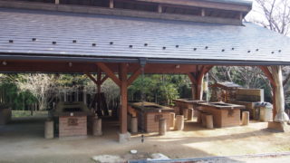 2013-12-01奥香落オートキャンプ場 BBQエリア