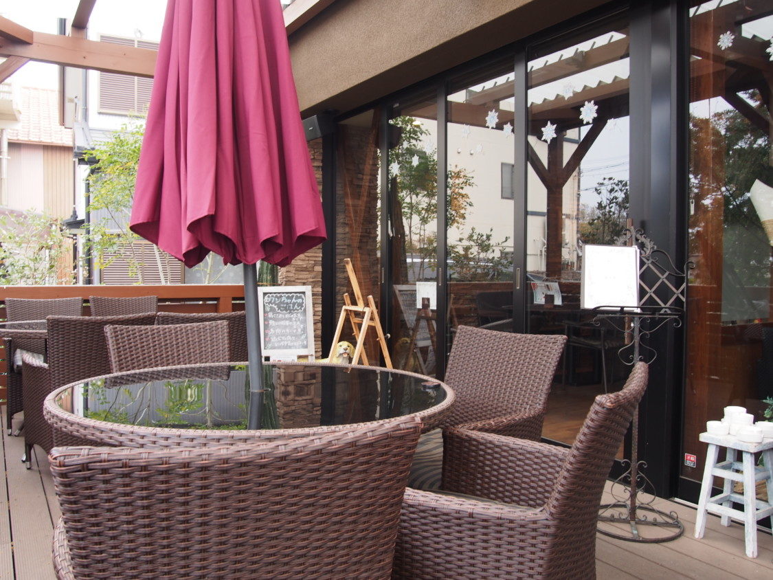 Seaside CAFE 散歩道 テラス席