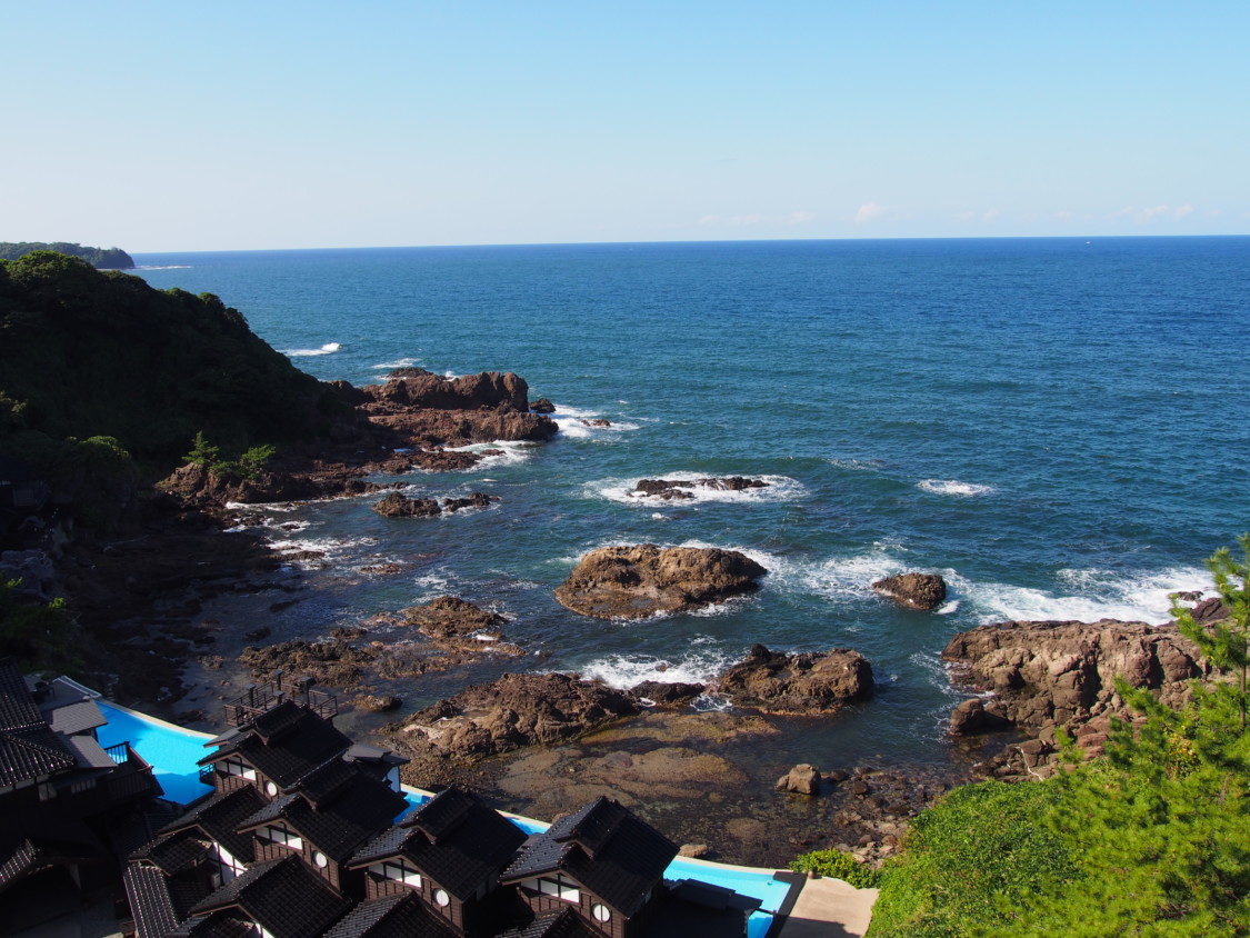 2014-09-14 珠洲岬 空中展望台からの海