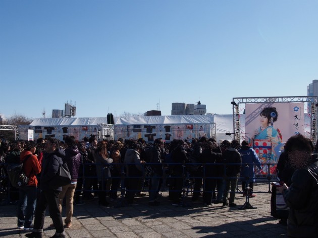 座長公演四_物販会場