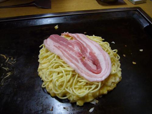 みや古_モダン焼き_途中