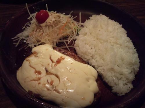 チーズフォンデュ風バーグディッシュ