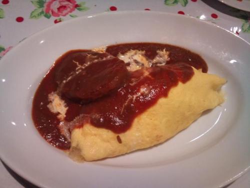 ハンバーグカレーオムライス