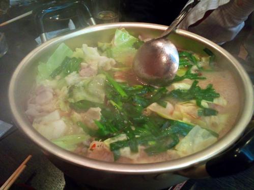 博多屋_モツ鍋２