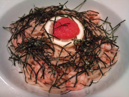 パスタまにあ_たらことツナエビ