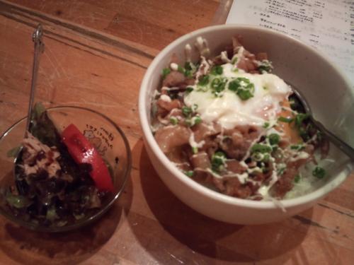 ワサビー_豚マヨ丼