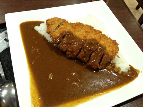 大津SA_カツカレー