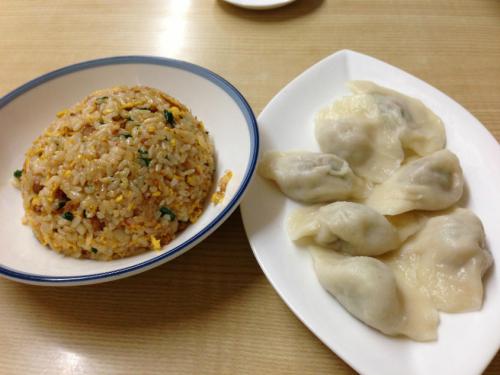 台湾チャーハン＆水餃子