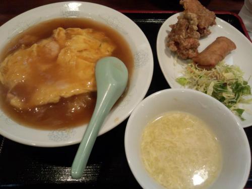 天津飯セット(700円)