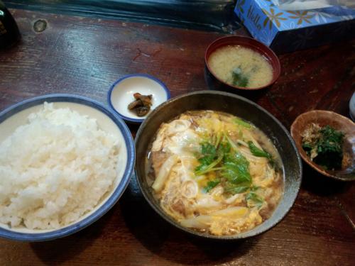 カツ玉子とじ定食