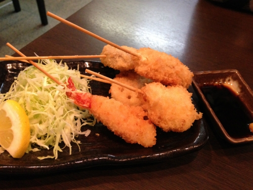 気まぐれきっちん_気まぐれ串揚げ5種盛り