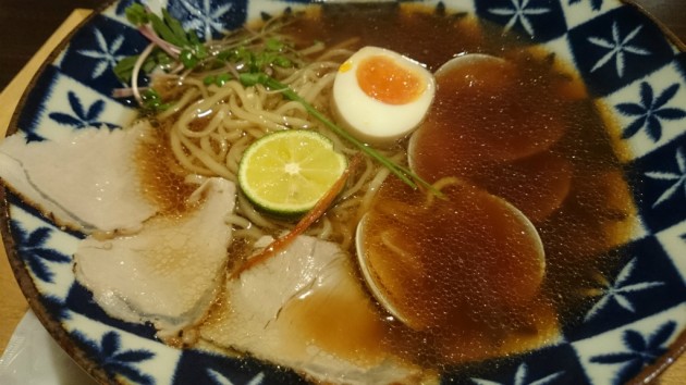 ラーメン棟梁堺店のはまぐり醤油