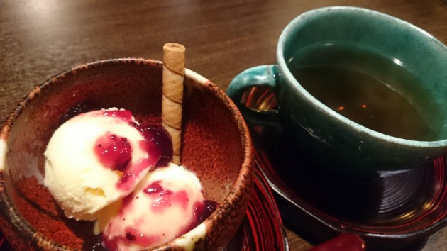 ラーメン棟梁堺店のアイスクリーム