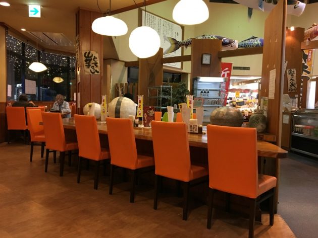 道の駅とうじょう獅子銀の店内