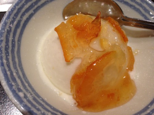 ぽんぽこ亭_ゆずアイス