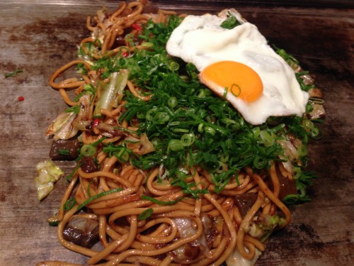 ぽんぽこ亭_ハイカラ焼きそば玉子のせ