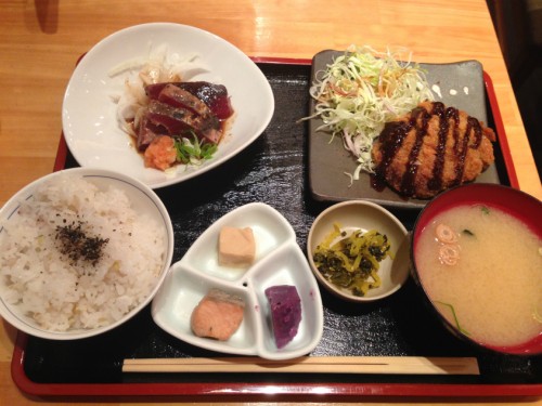 ごま屋ちゅう兵衛週替りランチ