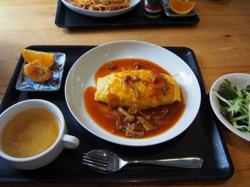 カフェ森オムライス