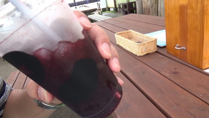 マザー牧場 ブルーベリージュース