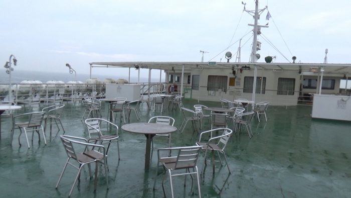 東京湾フェリー 三階甲板