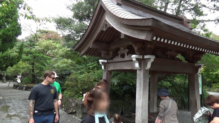 鎌倉大仏(高徳院) 手水舎