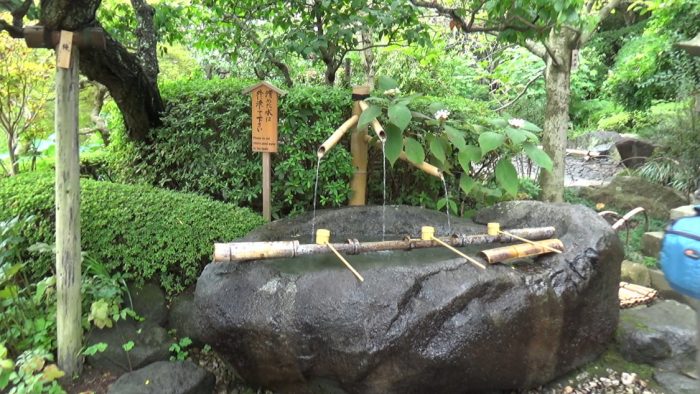 鎌倉長谷寺 手水舎