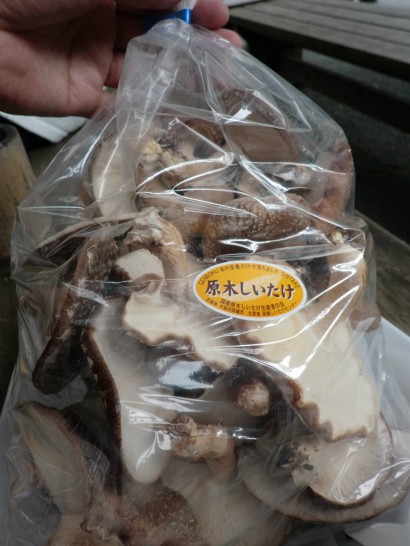 高槻しいたけセンターのおみやげ