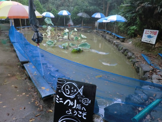城山オレンヂ園ミニ釣り堀