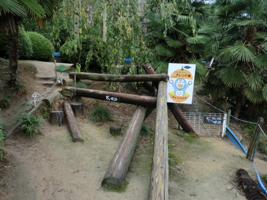 城山オレンヂ園恐怖のアスレチック1