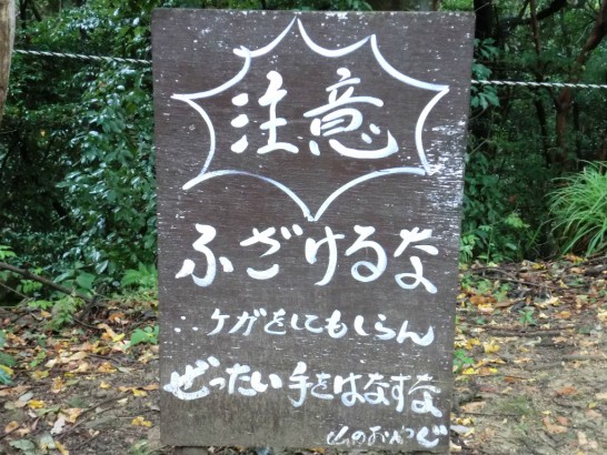 城山オレンヂ園恐怖のアスレチック11