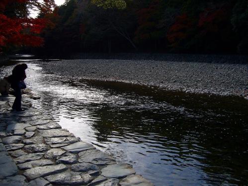 伊勢神宮_五十鈴川