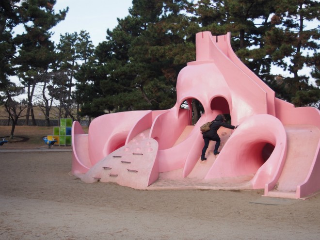 浜寺公園_タコ滑り台