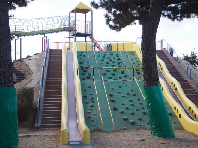 浜寺公園_タコ横滑り台