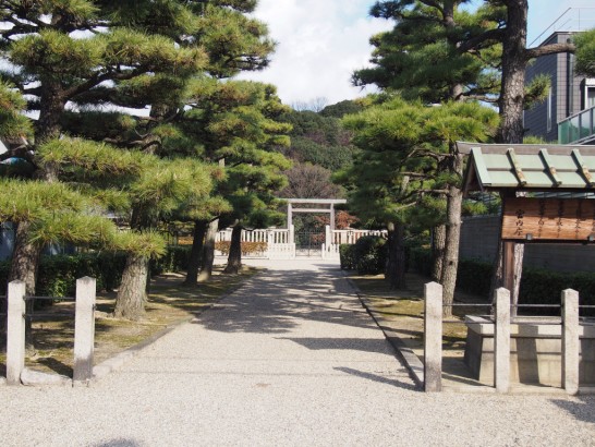 履中天皇陵古墳_正面入口