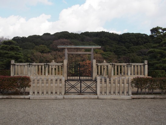 履中天皇陵古墳_正面全体