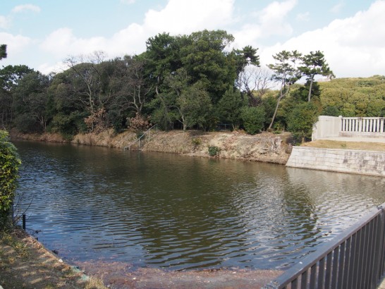 仁徳天皇陵_内堀