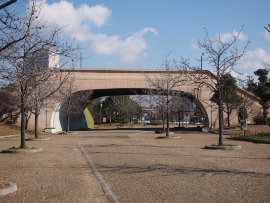 大浜公園のおとひめ橋