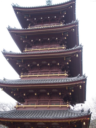 上野動物園_五重塔真ん中
