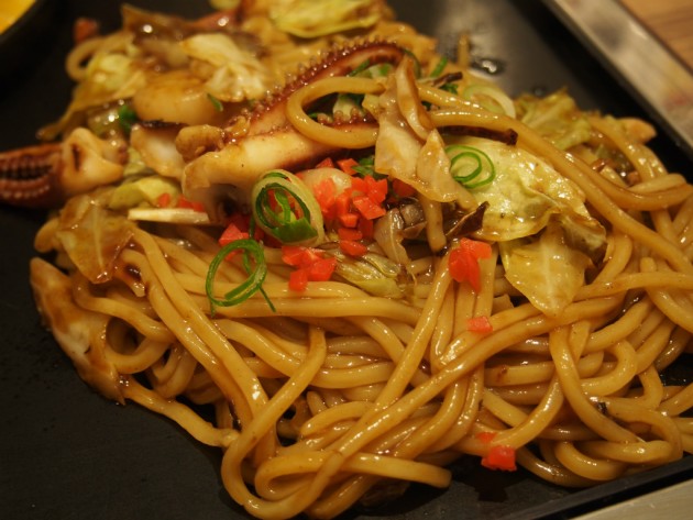わらい食堂イオン鉄砲町_焼きそば