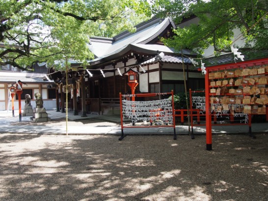 方違神社車の祈祷場