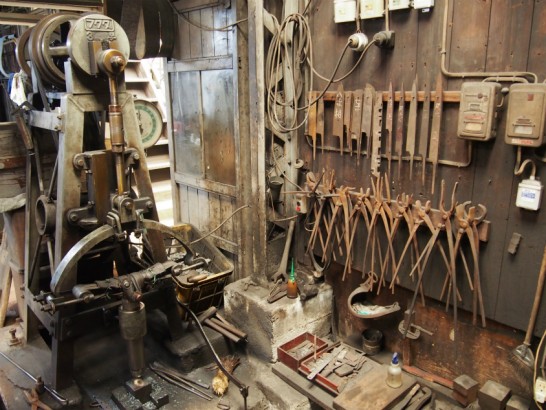 水野鍛錬所鍛冶道具