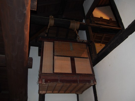 山口家住宅の籠