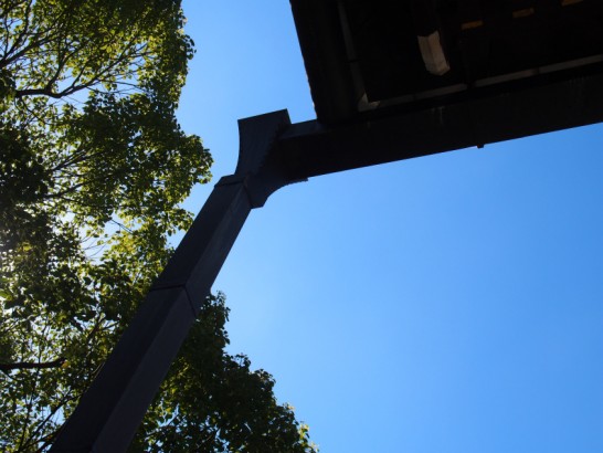 本願寺堺別院の雨樋