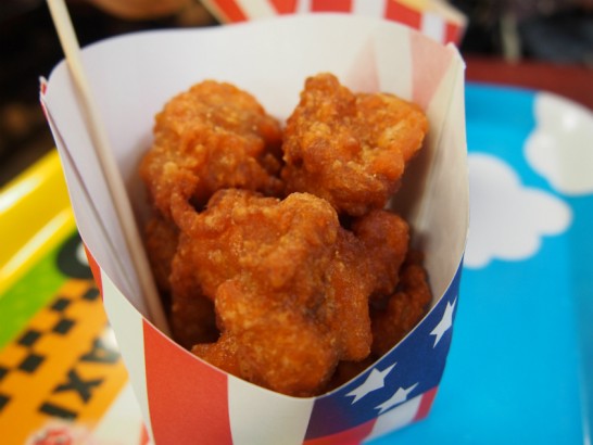 天王寺動物園の唐揚げ