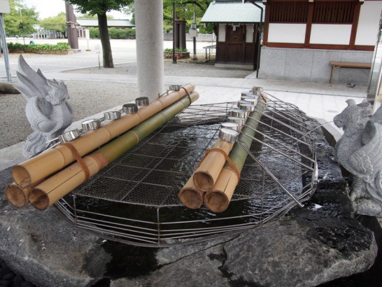出雲大社大阪分祀の手水舎