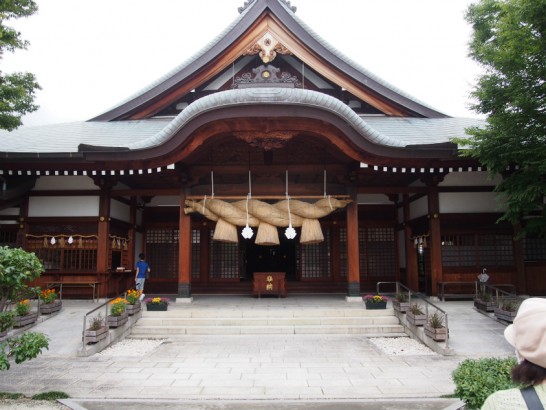 出雲大社大阪分祀の西