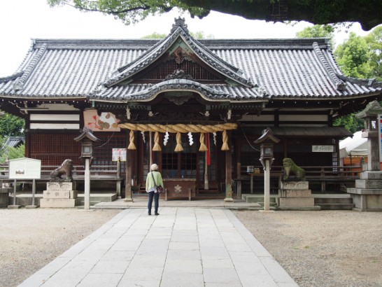 百舌鳥八幡宮本殿
