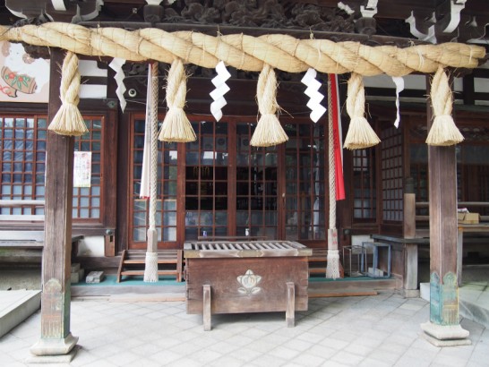 百舌鳥八幡宮賽銭箱